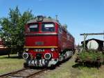 DR 120 274-9 (Taigatrommel) am 14.06.15 im DB Museum Koblenz beim Sommerfest