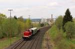 112 708-3 mit VT 18 Waldbahn 650 653-8 D-DLB zu sehen am 24.04.18 in Röslau nach Viechtach.