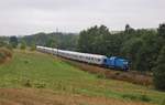 204 036-6 (202 586-4)der PRESS fuhr am 02.09.18 den Revolution Train von Schleiz nach Erfurt.