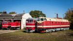 Eisenbahnfest im TEV Weimar - 242 151-9 + 112 487-4 + 119 199-8 + 120 198-7 - Weimar 10.10.21