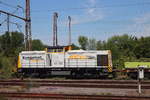 BR 203 001-3 kurz vor dem HBF in Essen am 18.05.2020 beim Schotter laden gesichtet