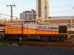 Diese Lokomotive der Die-Lei-GmbH steht im Dsseldorfer Hauptbahnhof. Das Foto stammt vom 21.09.2007