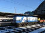 D&D 1401 durchfhrt den Bremer Hauptbahnhof.