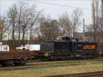 LOCON 217 (ex 203 123) in Bergen auf Rgen; 10.11.2010
