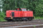 203 111-0 (92 80 1203 111-0 D-EBM) der EBM wartet im Bahnhof von Herzogenrath auf ihren Einsatz.