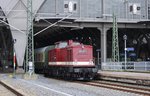 LEG 202 327-3 / 203 227-4 mit dem Pendel Sonderzug 160 Jahre Eisenbahnstrecke Leipzig - Großkorbetha im Leipzig Hbf um gleich wieder nach Weißenfels zu fahren 16.04.2016