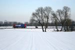 203 405 wurde inmitten wunderschöner Winterlandschaft südlich von Köln-Worringen aufgenommen.
Das Foto wurde am 4. Januar 2011 aufgenommen.