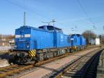 Pressdoppel 204 033-9 und 204 022-2 fuhren am mittag,des 13.11.11 von Zwickau Hbf Richtung Schwarzenberg.  Foto entstand vom Bahnsteig 7!!