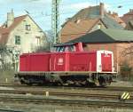 212 188 als Lz aus Richtung Bchen am 27.03.1994 in Lneburg