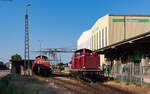 Geschwistertreffen im Kehler Hafen: 294 756 und 212 052 19.7.24