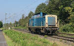 Lokomotive 212 376-8 am 19.09.2024 als Lz in Lintorf.