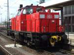 Diesellok 214 014 am 18.06.2009 in Nrnberg Hbf bei Rangierarbeiten.