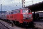 215 058  Ulm Hbf  25.06.91 