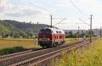 215 086-0 als Tfzf in Fahrtrichtung Eisenach.