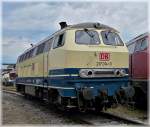 217 014-0 im DB Museum Koblenz-Ltzel.