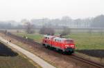 217 017 und 217 018 vor Alttting (19.02.2007)