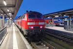 DB Regio 218 452 + DB Regio 928 649 // Mühldorf (Oberbayern) // 29. Januar 2025