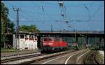 (Bilderserie vom Bb.de-Treff am 30.August 2008.) Zwei 218er bei einer Rangierfahrt in Lindau Hbf.