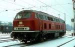 218 005  Regensburg Hbf  13.01.81