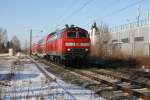 Eine von den ehemaligen DB-Touristikzug-218 ist 218 418-2.