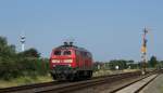 218 341 in Niebüll am 23.07.04.