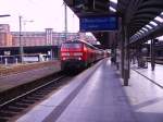 218 474-5 erreicht mit einer RB aus Cuxhaven Hamburg Hbf. 10.03.07