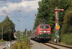218 326-7 mit dem RE 22304 (Neustadt(Schwarzw)-Rottweil) am Esig Villingen 25.9.16.