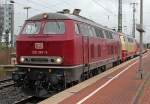 218 387-9 und 218 105-5 mit dem WDR 4 Schlagerexpress aus Brilon Wald in Dortmund Hbf am 19.06.2011