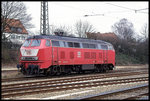 218187 am 22.03.1998 im Bahnhof Uelzen.