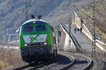 aixrail 218 485 am 23.02.2025 bei Boppard