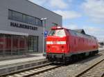 219 084 1 im Bahnhof von Halberstadt am 01.06.2013