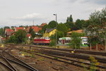 DLFB 119 158-4 am 03.09.2016 beim tanken in Meiningen.