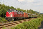 220 033 auf dem Weg nach Hamm(Westf), bei BN-Limperich am 22.06.2019