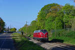 Am 13.04.2020 ist 221 122 bei Köln in Richtung Süden unterwegs.