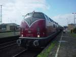 V200116 am 11.08.2007 in Oberhausen HBF zu der Fahrt Rhein in Flammen 