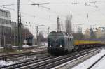 221 136 der EGP am 17.11.07 in Mnchen-Heimeranplatz