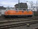 BR 221 135-7 der Bocholter Eisenbahn , Ausfahrt in Witten Hbf.(09.03.2008)