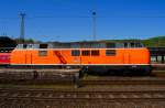 Die 221 135-7 der Bocholter Eisenbahngesellschaft wurde heute am 05.05.2008 im Hagener Hbf gesichtet.Die Farbgebung gefllt mir immer mehr.