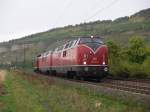 221-122 und 221-117 und 212-370 am 6.09.2008 bei Thngersheim