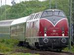 Meine absolute Lieblingslokomotive V200, aufgenommen 2010 bei der Jubilumsparade des Bahnmuseums Darmstadt-Kranichstein.