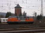 Die RTS 221 134 Rangierte am 05.04.13 in Lichtenfels.