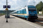 DB/ALEX: Dieselbetrieb im Allgäu.
Ein- und Ausfahrt der Züge von und nach München in Kempten (Allgäu) Hbf am 2. Juni 2017.
Foto: Walter Ruetsch