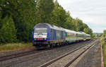 223 015, welcher bei Beacon Rail Leasing angemietet wurde, führte am Abend des 17.06.18 einen Alex von Hof nach München durch Martinlamitz.