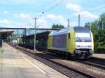 ER 20-009 fuhr am 13.Juli 2007 als Lokfahrt durch den Bahnhof Gppingen. 