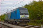 R&S 223-007 fährt als Lokzug durch Maribor-Tabor Richtung Süden. /18.10.2020