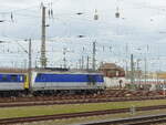 MRB 223 144 pasuiert am 07.04.2021 in Leipzig Hbf.