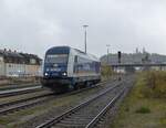 ALEX 223 081 ( 9280 1223 081-1 D-DLB ) beim Umsetzen in Schwandorf am 16.11.2024 