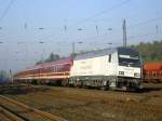 ER 20-2007 mit DPE 89736 von Kln Hbf. nach Neustadt in
der BO Ehrenfelder Kurve Richtung Bochum Hbf.(26.09.2008)