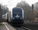 Siemens PCW7 ER20-2007 kommt aus Richtung Aachen-West,Laurensberg,Richterich  mit einem englischer Triebwagen nach Wegberg und fährt durch Kohlscheid und fährt in Richtung
