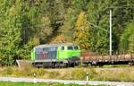 Ein paar Eindrücke vom Bauzugverkehr auf der Mittenwaldbahn vom 10.10.2023.